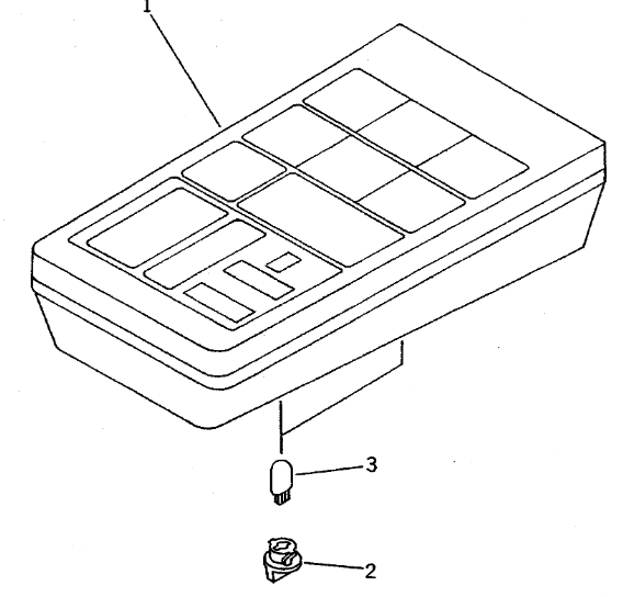 7824-72-3100 7824-72-4100 Contrôleur KOMATSU Pièces électriques pour les excavatrices PC200-5