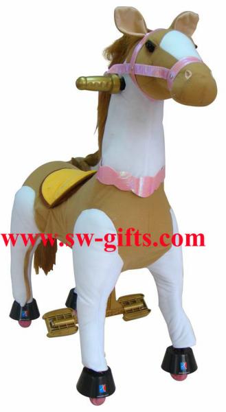 Special plush ride on animal car toy for kids best gift indoor and outdoor
