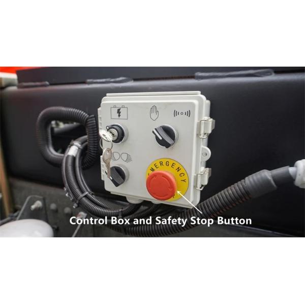 Самонагружающийся 20-футовый контейнерный подъемник, установленный на полуприцепе