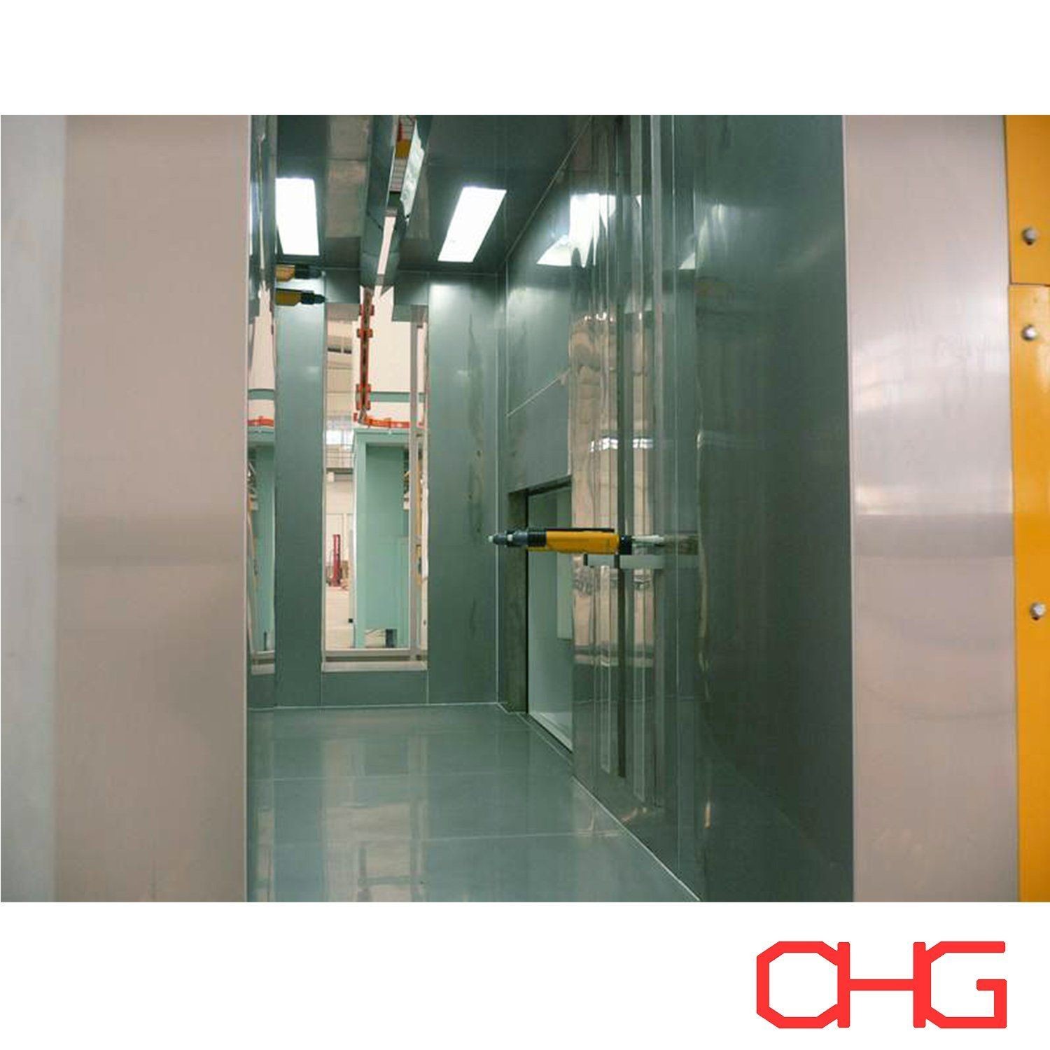 Method Type and Automatic Stainless Steel Powder Coating Machine Spray Booth for Metal Surface Treatment