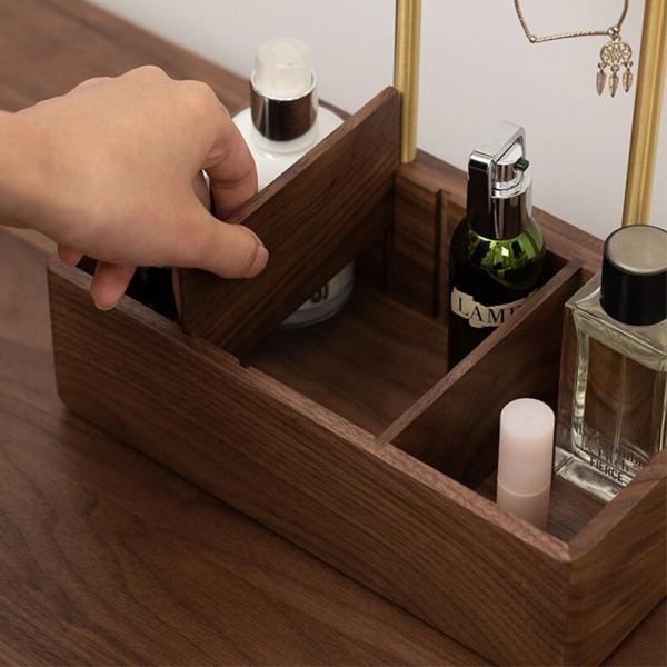 Solid wood key and accessories organizer  living room desktop  jewelry hook ornament Entryway organizer Wooden key storage