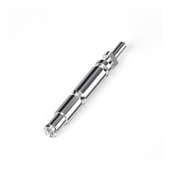 Custom Silver Plated P-Slot Copper Terminal, High Precision RoHS Electrical Contact Pin for Industrial Equipment
