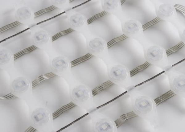 Pantallas de malla de píxeles LED flexibles P41.5 ligeras y flexibles para exteriores, para paisajes