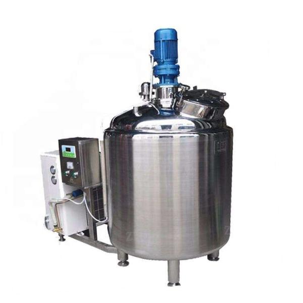 Electric Steam Jacketed Mixing Tank With Agitator 2000 Gallon