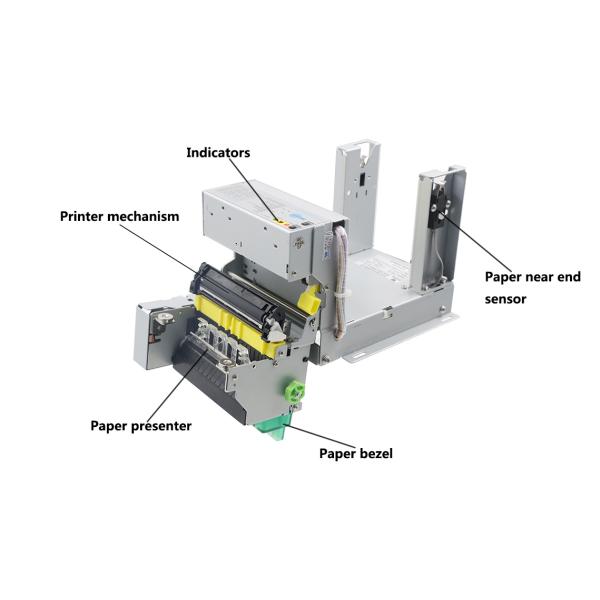90 Mm Roll Diameter Ticket Printer Mechanism Multiple Function 80MM Baud Rate Switch