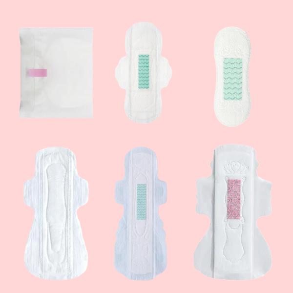 SnuGrace algodón suave desodorizante de iones negativos bambú carbón higiénico pañuelo para mujeres