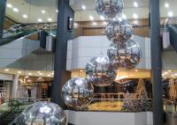 Bolas de espejo inflables enormes de flotación de la bola de espejo inflable reflexiva inflable grande de las bolas para el partido Decortation