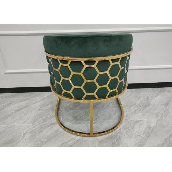 150kg Stainless Steel Covered Gilded Soft Velvet Sofa Modern Luxury Design Style