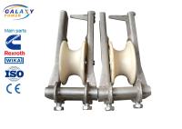 O condutor alternativo que amarra blocos Crossarm de nylon de alumínio montou 1.6kg-3.2kg
