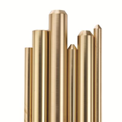 ASTM 99.99 Percent Solid Copper Round Rod C10500 C10700 Welding Rod 5.8m 6m
