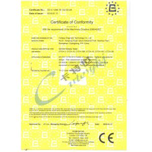 Cartesy Diagnosis Technology CO.,Ltd Сертификации