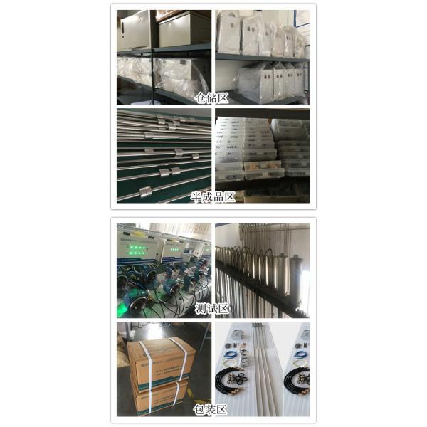 Gas station multi function with temperature high/low level   probe 0.3mm accuracy  magnetostrictive modbus level sensor