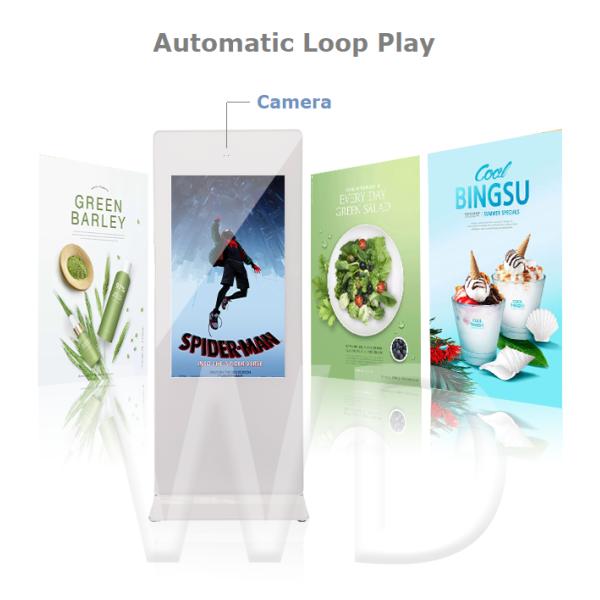 RK 3288 Touching TFT LCD Digital Menu Display Screens With Camera