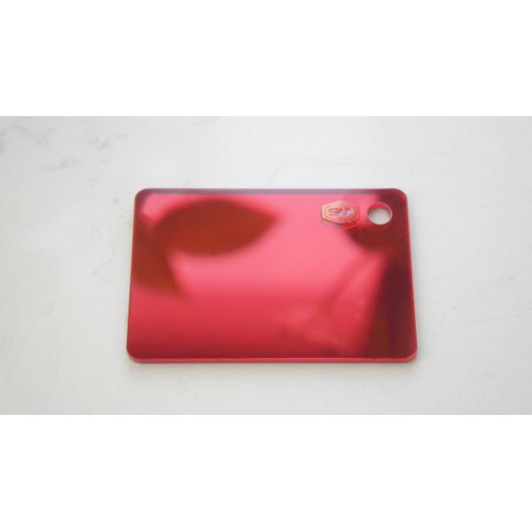 Оптовая продажа 3 мм 4x8 розового золота серебра перспективного зеркала акрилового листа с пленкой PE