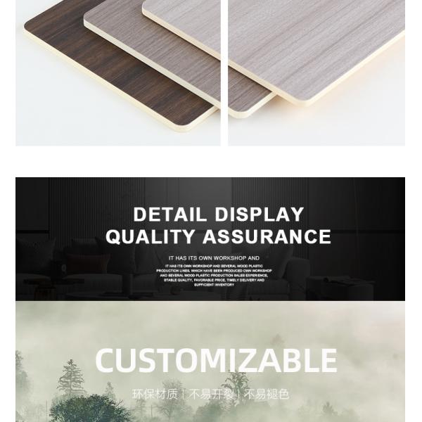 Внутренние подгонянные панели стены облицовки древесины угля водоустойчивого деревянного зерна бамбуковые