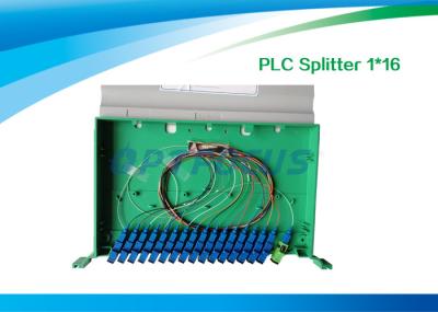 Divisor alto 1 da fibra óptica da confiança 16 no divisor 19' do PLC para fora/1260nm 1650nm `