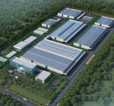 OEM Pharmaceutical Logistics Prefabricated Metal Buildings H Section Frame