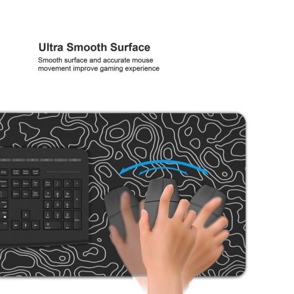 400x900 Custom Eco Friendly Natural Rubber Large Non Slip Gaming Mouse Pad Waterproof