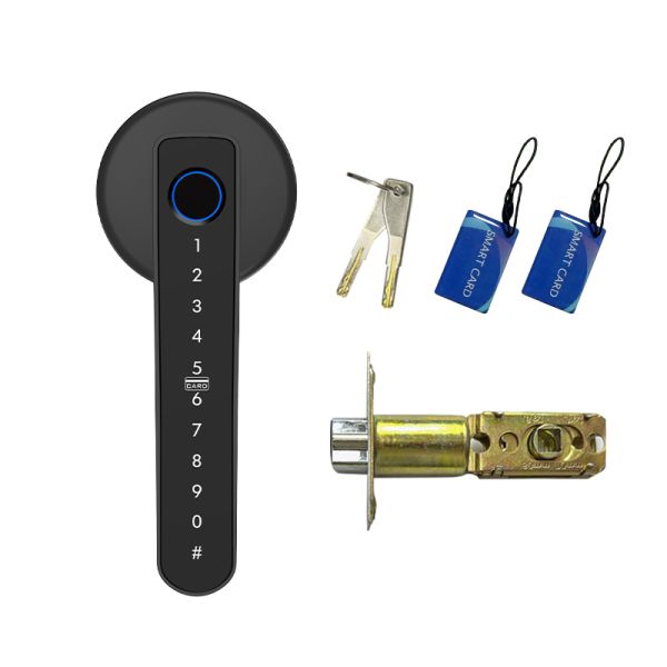 Tuya  Smart Lock Electronic Keypad Entry Door Auto Lock Password Smart Handle Fingerprint Door Lock
