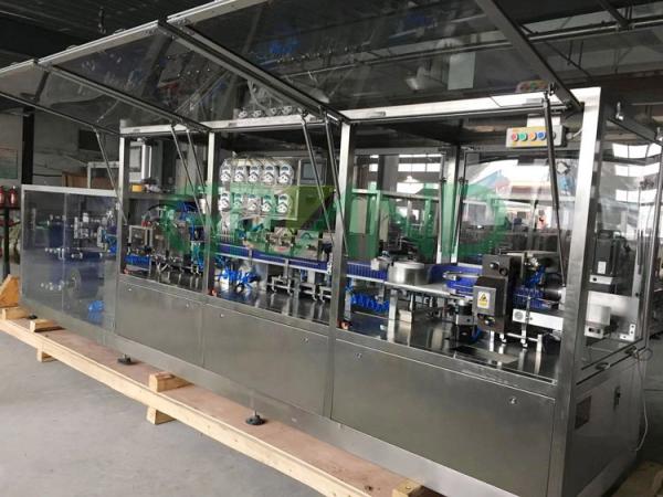 Automatic Syrup Viscous Plastic Ampoule Filling And Sealing Machine CE And ISO