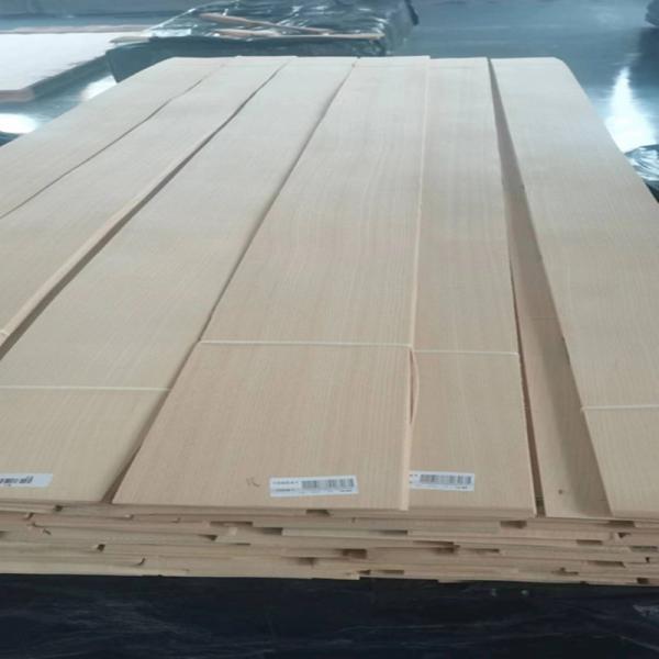 Categoria branca americana natural do AAA do corte de Ash Wood Veneer Sheet Quarter
