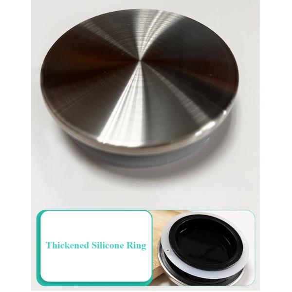 Stainless Steel Lid Glass Jar for Storing Dried Fruits Snacks and More in the Kitchen