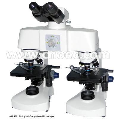 Pesquisa de campo larga judicial binocular do microscópio de comparação A18.1001 da cabeça 1000x