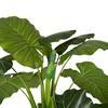 Fake Colocasia Esculenta, Plastic variegata artificial Taro, Subtropics Faux Swiss Cheese Plant For Home Garden Office