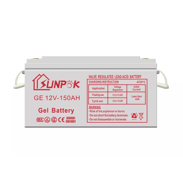 Batterie de gel d'UN38.3 200Ah 12V pour le rv et le stockage à énergie solaire
