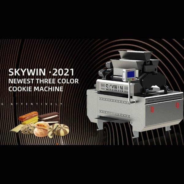 Width 400mm SS304 Cookies Wire Cutting And Dropping Machine
