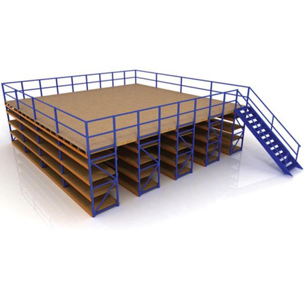 3.5T Prefabricated Steel Mezzanines OEM Multi Level Mezzanine