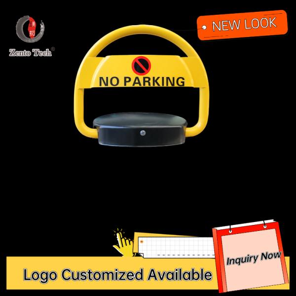 Zento Heavy Duty Remote Control Parking Lock Smart App Operated Anti-Theft Car Reserved Parking Lock Waterproof Auto Parking Spot Lock with Alarm System