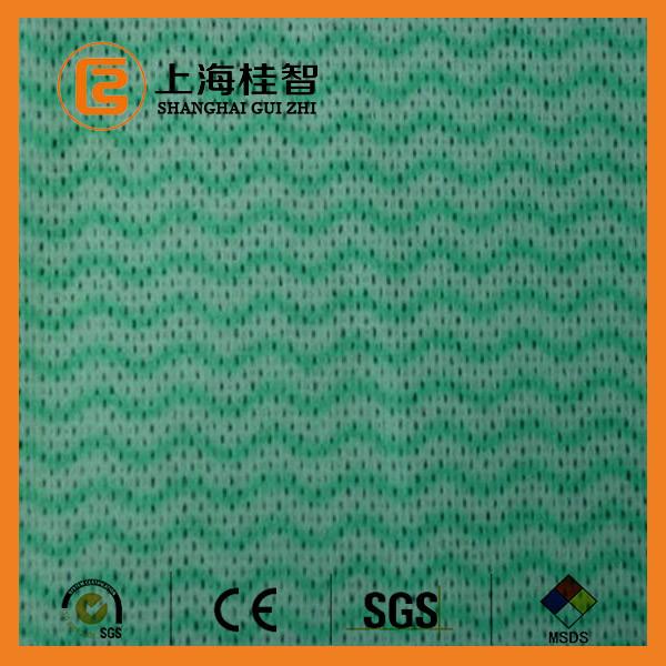Breathable Spunlace Non Woven Cloth , Apertured Rayon Multipurpose Wiping Cloth