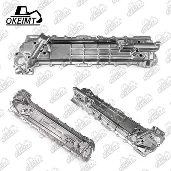 Construction 6HK1 Oil Cooler Cover For Truck Isuzu Engine Parts