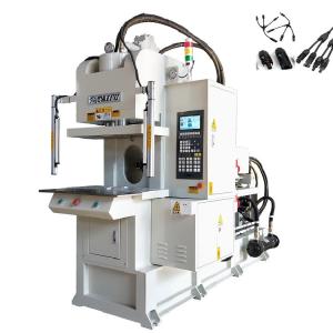 55 Ton High Voltage Connector Injection Molding Machine With C Type White