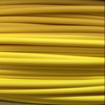 3.5mm Thin Single Wall Heat Shrink Tubing Sleeve 0.20mm Yellow Flexible