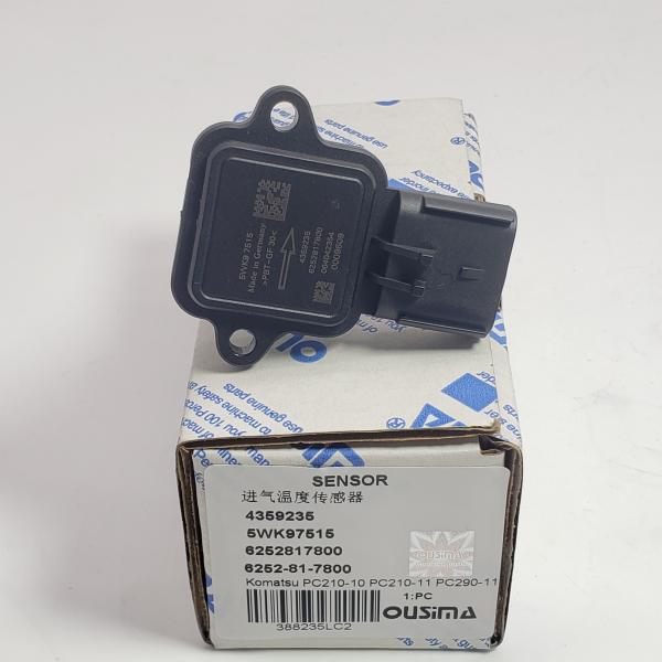 Capteur de température de l'air d'admission 4359235/5WK97515/6252817800/6252-81-7800 Pour Komatsu PC210-10 PC210-11 PC290-11
