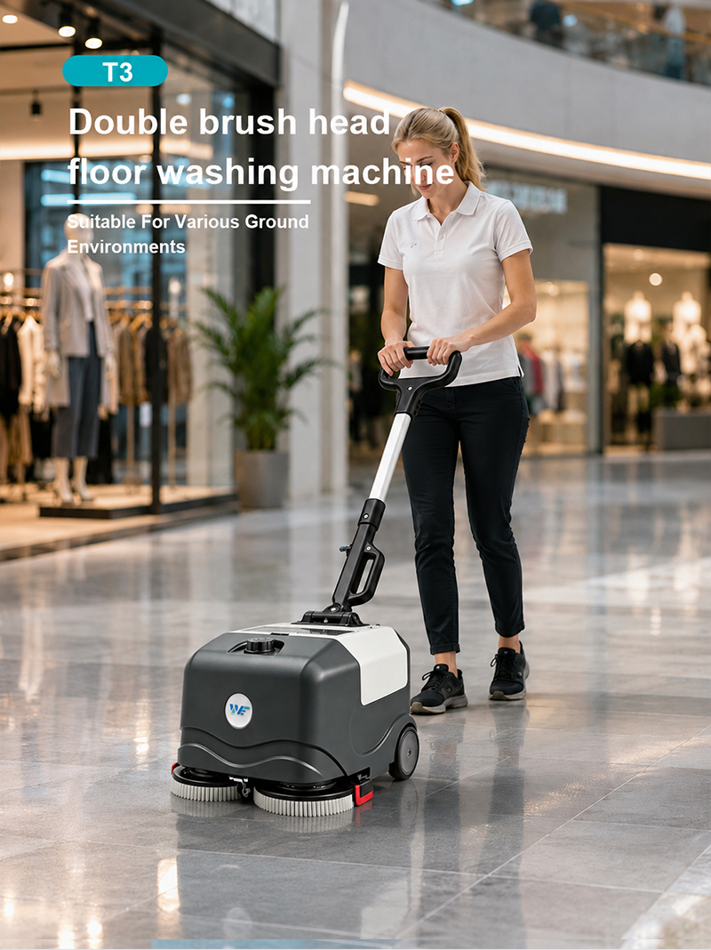 Affordable Price Commercial Automatic Small Floor Cleaning Machine for Office Restaurants