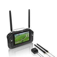 7 pouces grand écran portable station de contrôle au sol UAV pour la communication et la radiodiffusion