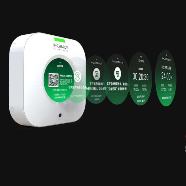 ABS Fireproof PC Electric Vehicle Accessories Electric Car Charger Full Netcom 4G
