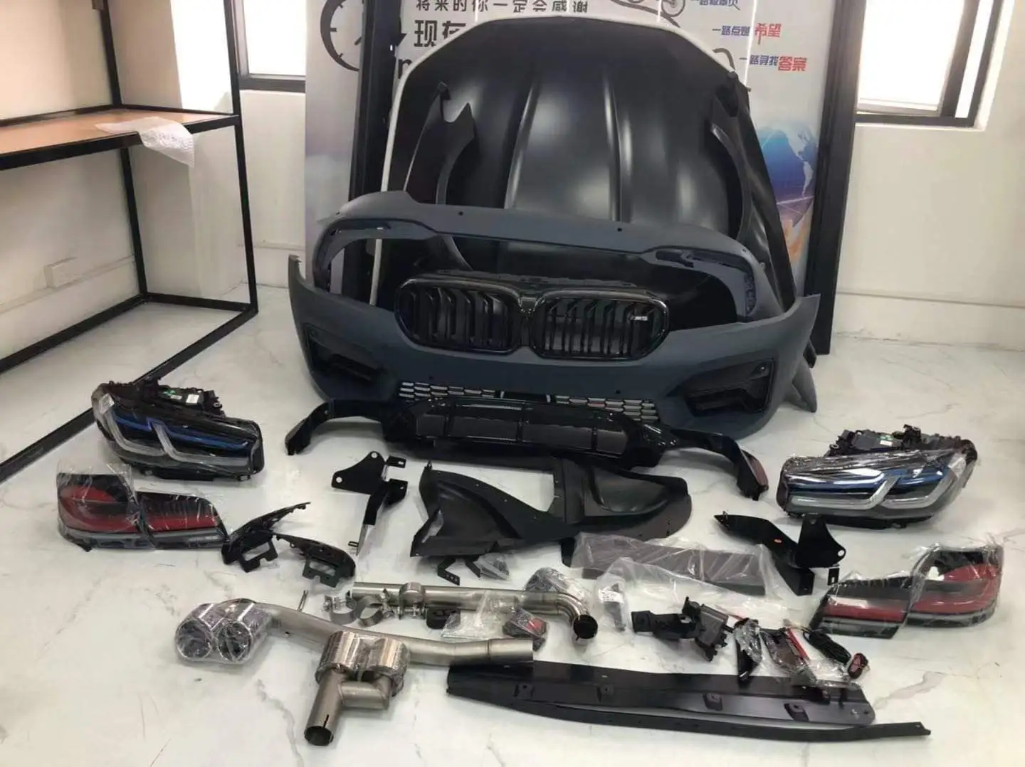 51117332677 51117343203 2013-2016 BMW 5 серии F10 F11 Передний бампер