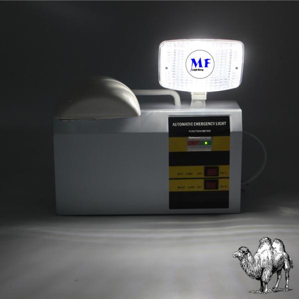 IP65 Waterproof Fireproof Lithium Battery Backup 2*5W 10W 3hours Double Head White Warning Exit Wall Mount Office Warehouse Sigh Hotel LED Emergency Light