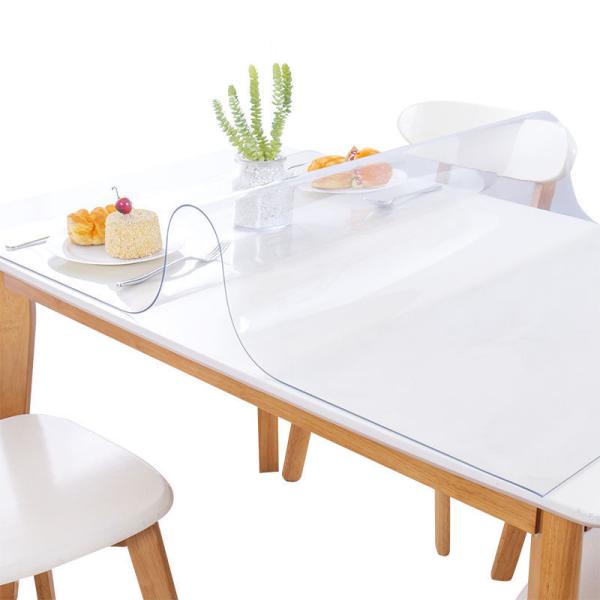 Ribbed Clear Transparent PVC Sheet Panel Film 6mm Cutting Customized