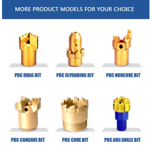 высокий буровой наконечник Pdc анкера угля вакуума шахты ссадины 45CrNiMoV