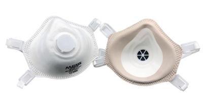 Disposable Anti Dust Face Mask , Breathable Dust Mask With Adjustable Nose Clip