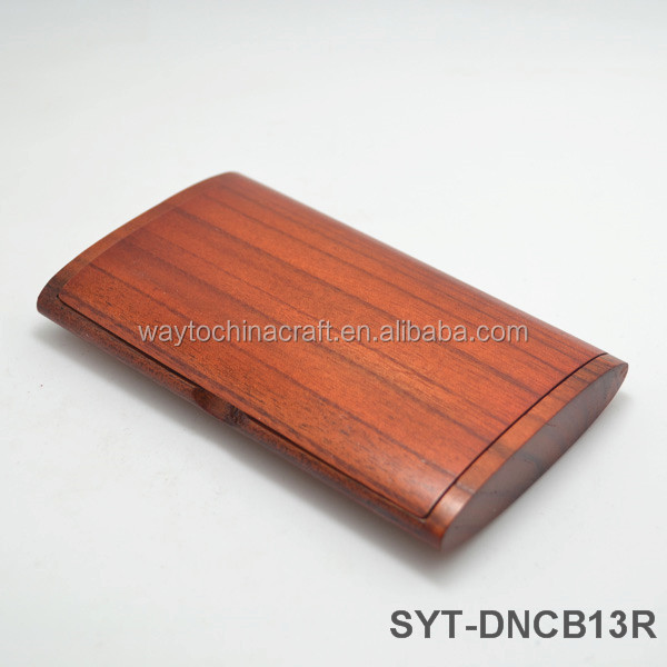 High End Maple Wood Business Card Holder for Business Gift