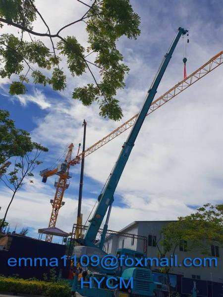 TC6013 Topkit Torre Guindaste 6t para 50m Construção de Edifícios Civis com Mast L46A1
