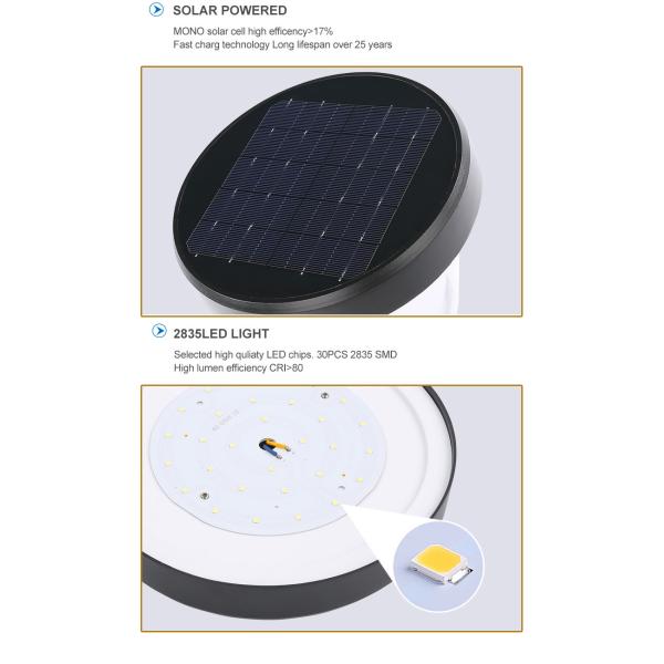 На открытом воздухе солнечные света столба СИД штендера 3.2V главного входа загородки садовничают оформление