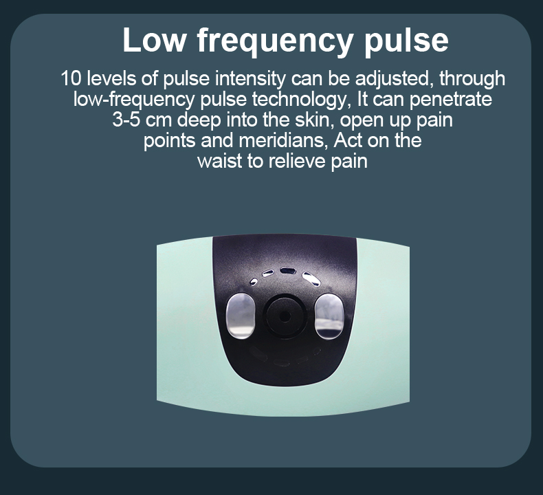 Heating Cervical and Lumbar Traction Machine Waist Lumbar Massager Tens Pulse Massager