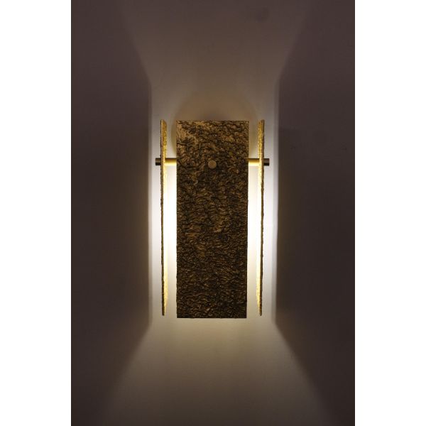 Copper Material Wall Lamp with 2700K Warm White Light and 30000 Hours Lifespan Decorative Wall Sconce